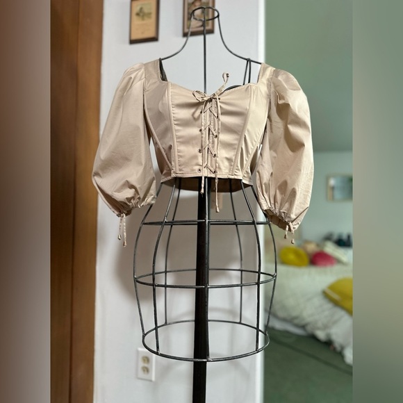 NWT Oh Polly Boned Corset top - Picture 2 of 10